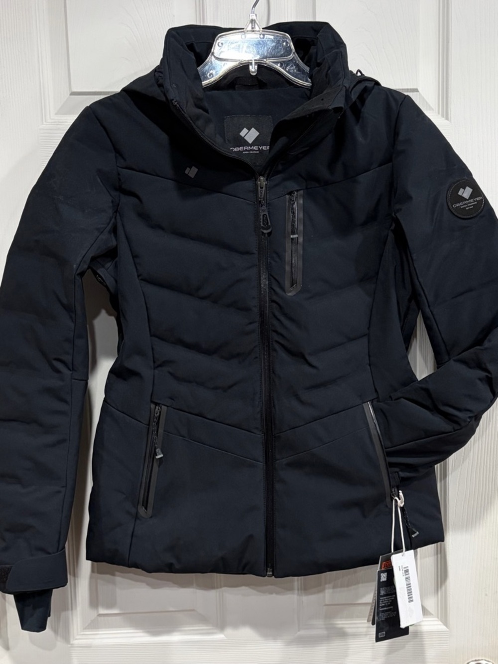 Obermeyer Women's Size 4 Cosima Down Ski Jacket 550 Fill Power Black NWT